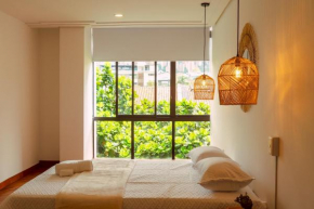 Elegante habitación baño compartido en Poblado-B11